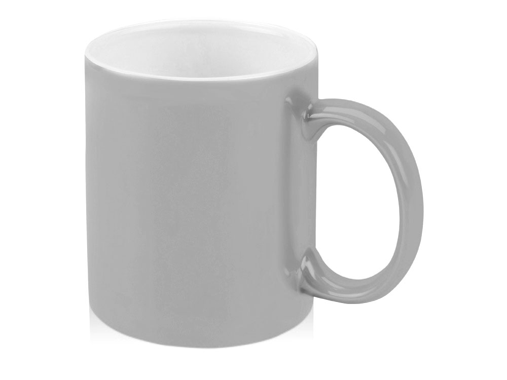 серый глянцевый