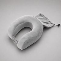 Подушка с эффектом памяти и вшитым чехлом «Stash & Snooze»