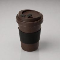 Стакан из кофе с силиконовой манжетой «Latte»