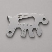 Мини-мультитул карманный, 5 функций, медведь