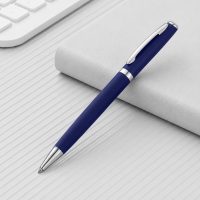 Ручка металлическая soft-touch шариковая «Flow»