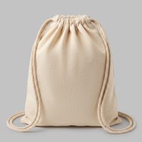 Рюкзак со шнурком «Tenes» из хлопка 140 г/м²
