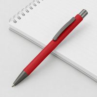 Ручка металлическая soft-touch шариковая «Tender»