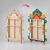 Деревянный конструктор-раскраска «Русские сезоны»