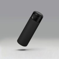 Вакуумная термокружка c кнопкой «Guard», soft-touch, 400 мл, тубус
