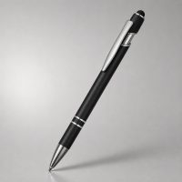 Ручка-стилус металлическая шариковая «Sway» soft-touch