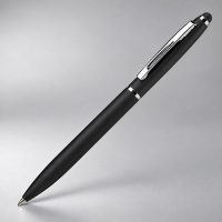 Ручка шариковая металлическая «Глори Софт» soft-touch со стилусом